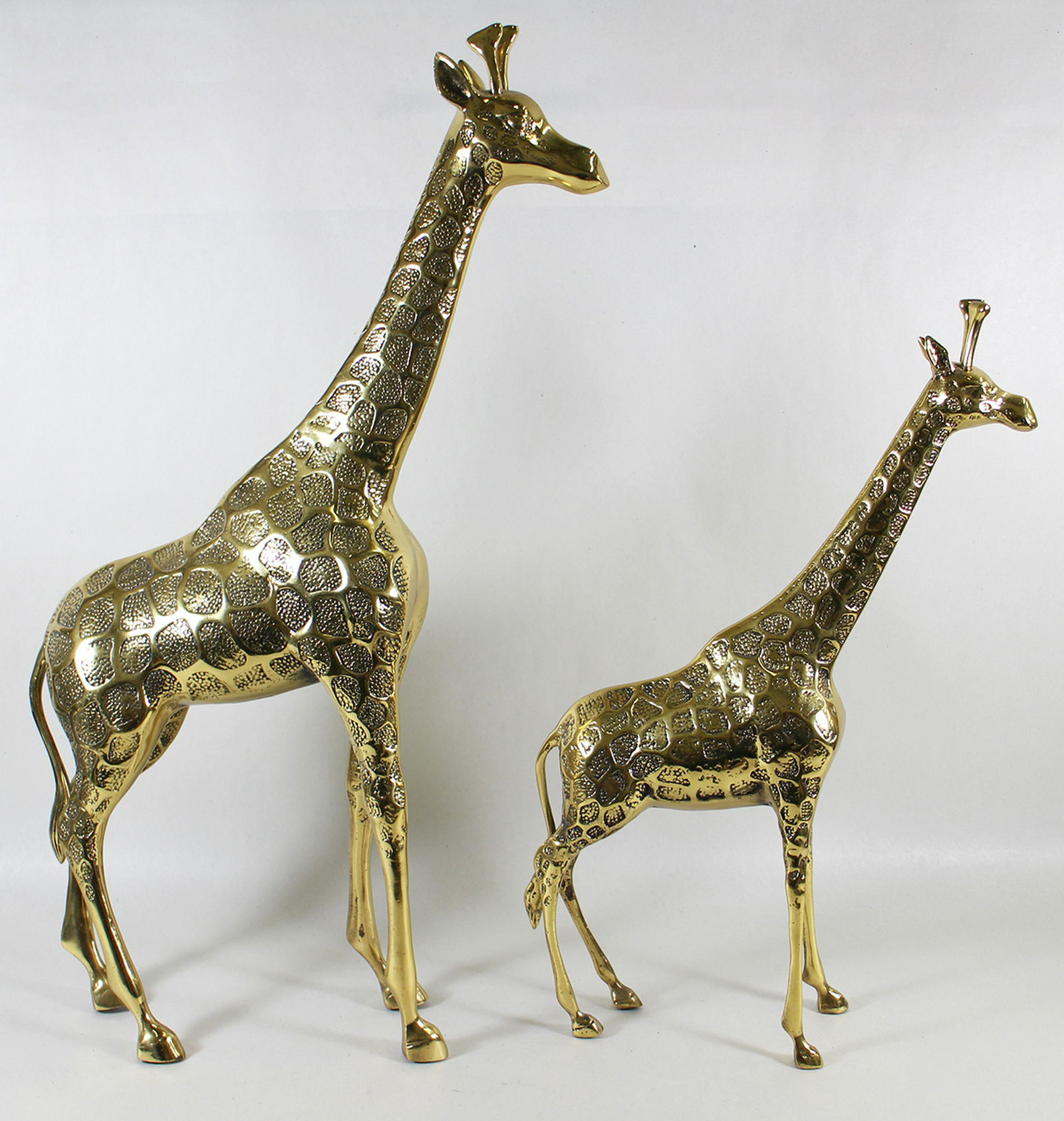 Giraffe Pulls~Vintage~Brass~Two